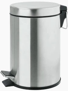 Pattumiera Tonda 3lt Inox
